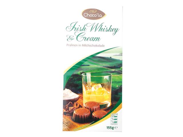 Choco'la Praline de ciocolata cu irish whiskey si frisca 155 g