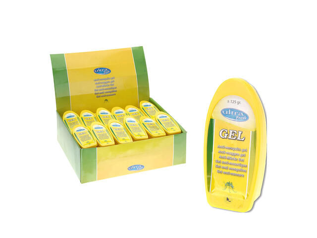 Gel anti-tantari Ultra Fresh cu parfum de citronella, 125g