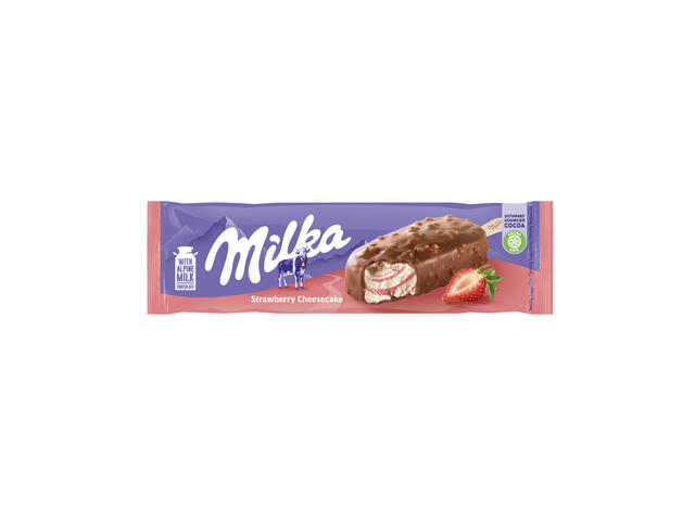 Inghetata Cu Capsuni Milka 90Ml