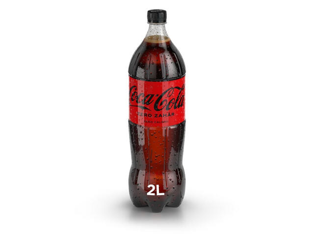 Bautura carbogazoasa Coca-Cola Zero, 2 l