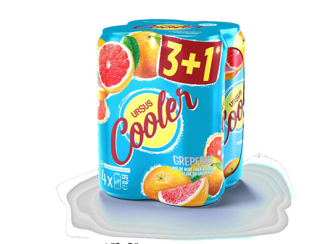 Cooler Fara Alcool Grapefruit doza 4pack