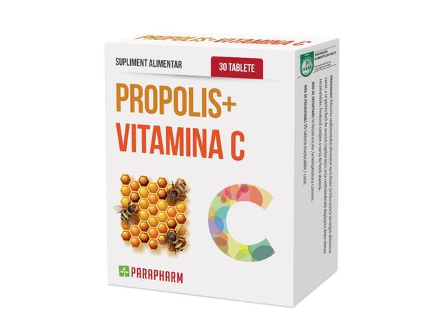 Propolis vitamina C 30cp - PARAPHARM