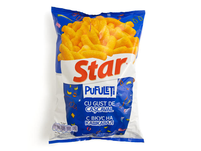 Pufuleti cu gust de cascaval Star 80g