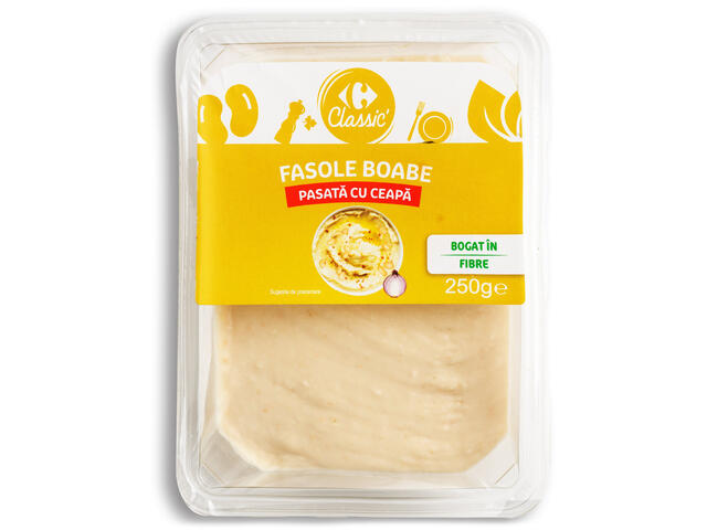 Fasole Boabe Pasata 250G Carrefour