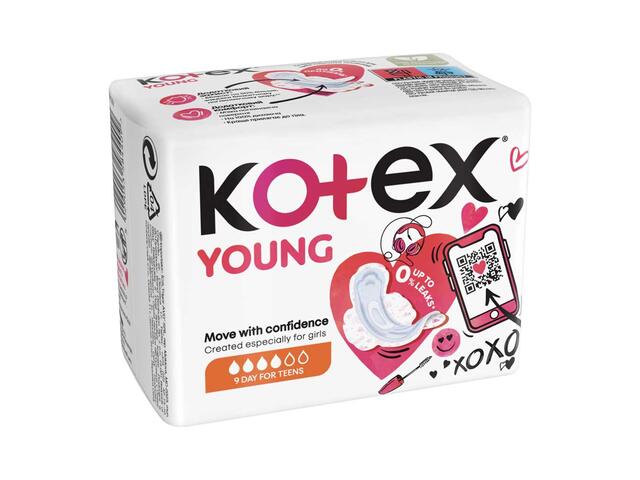 Absorbante Kotex Young Day 9 Buc