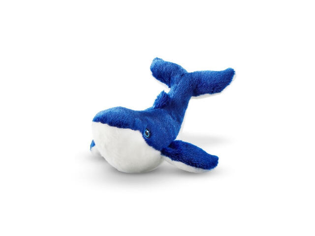Jucarie de plus balena National Geographic, albastru