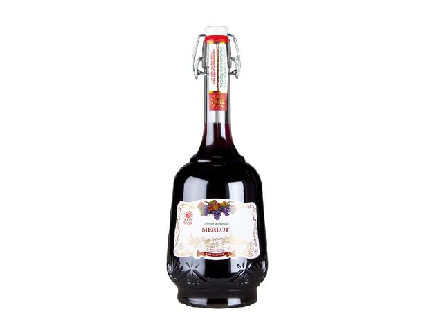 Vin Rosu Demidulce Suvorov Letto Merlot 1L