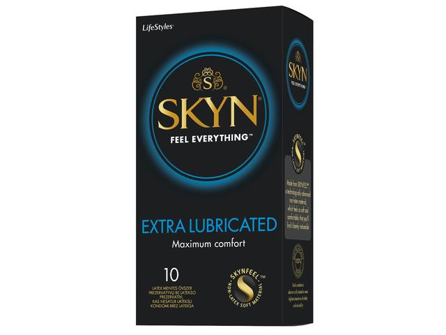 Prezervative Non-Latex SKYN Extra Lubricated *10 buc