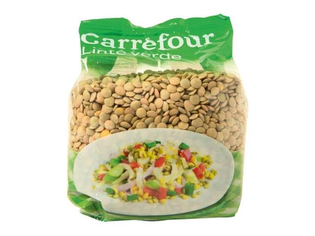 Linte verde 500 g Carrefour