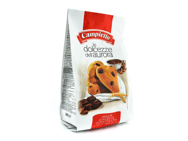 Biscuiti Campielli cu cereale si ciocolata 350 g