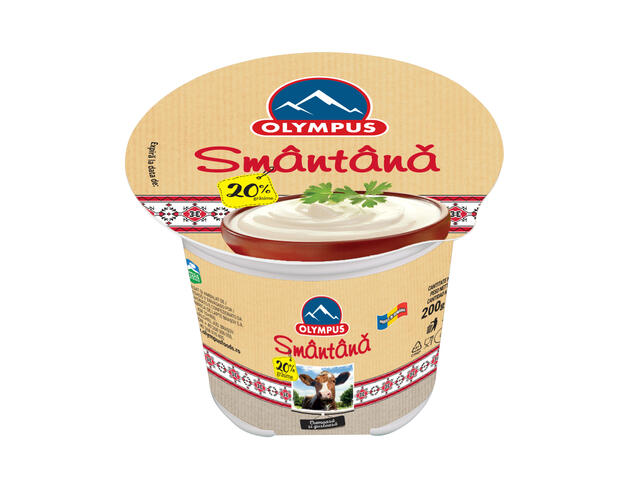 Olympus smantana 20% grasime 200 g