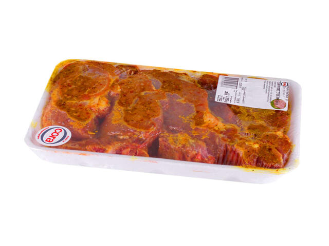 Ceafa porc marinata cu os