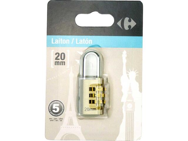 Lacat cu cifru Carrefour, 20 mm