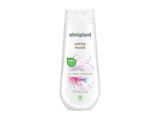 Gel de dus Elmiplant Cream White Musk, 400ml