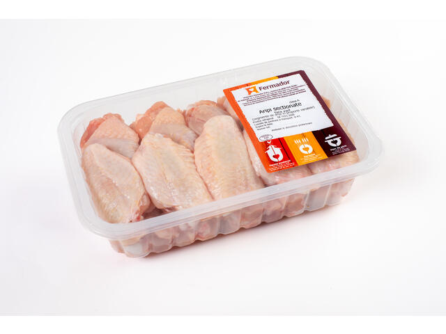 Aripi de pui sectionate fara varf, Fermador, per kg