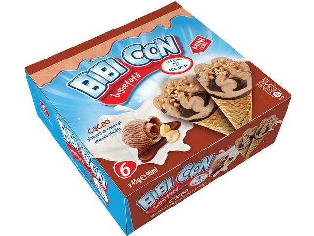 Inghetata Cacao Bibi Con 6X45G