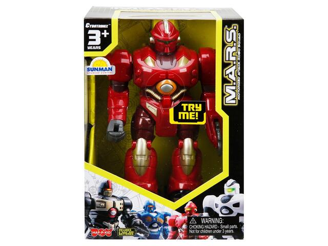 Robot interactiv, Happy Kid, M.A.R.S. 18 cm, Rosu