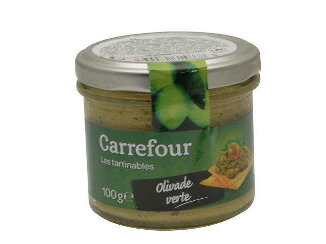 Pasta masline verzi Carrefour 100g