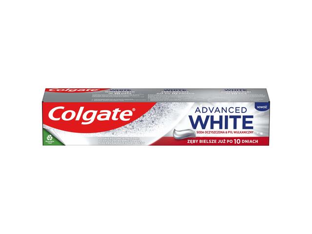 Pasta de dinti pentru albire Colgate Advanced White Baking Soda & Volcanic Ash 100 ML