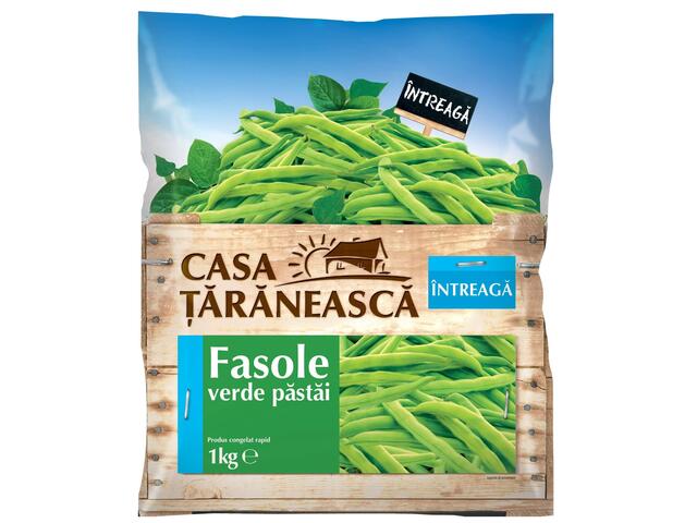 Fasole verde intreaga 1kg, Casa Taraneasca