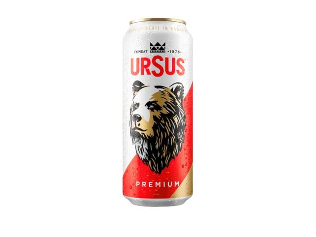 Ursus Premium bere blonda doza 0.5 l