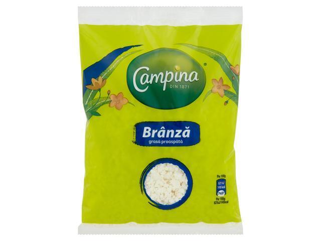 Branza grasa proaspata Campina 450 g