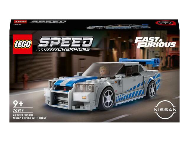 LEGO Speed Champions Nissan Skyline GT-R (R34) Mai furios mai iute 76917