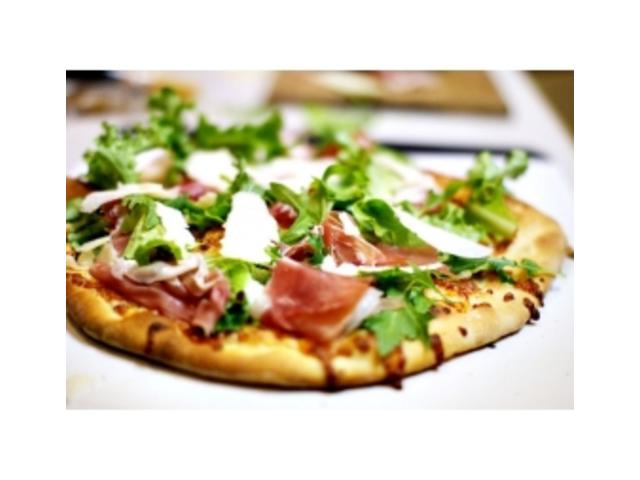 Pizza prosciutto crudo e rucola 40cm