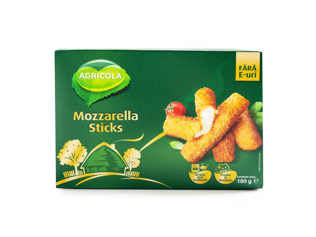 Mozzarella sticks 180 g Agricola