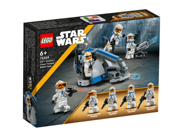 LEGO Star Wars Pachet de lupta Clone Trooper al lui Ahsoka din Compania 332 75359