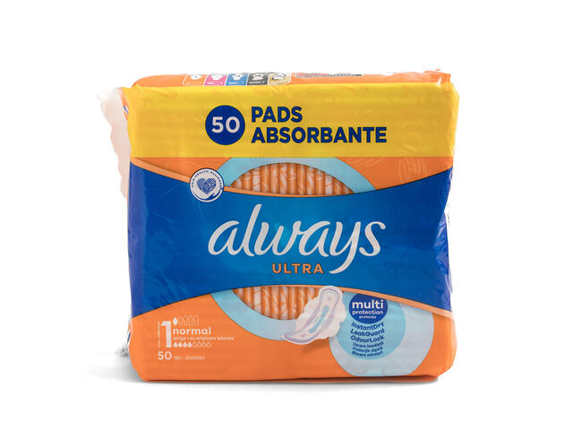 Absorbante Always Ultra Normal, 50 buc