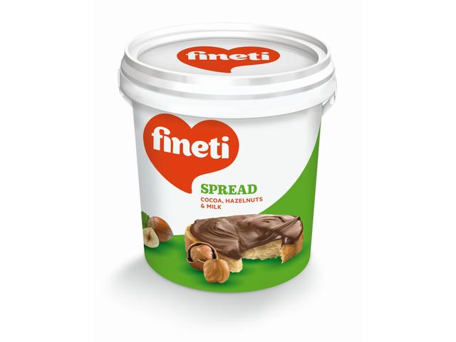 Fineti, crema cu cacao, alune de padure si lapte 1kg