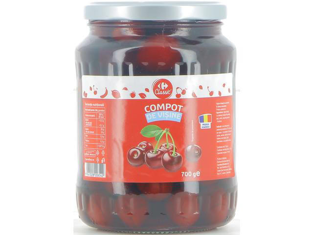 Compot visine 700g Carrefour