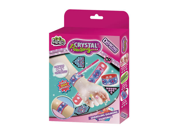 Set creatie brățară cu diamante Paulinda