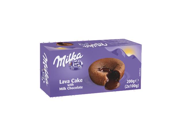 Lava cake 2X100ml, Milka