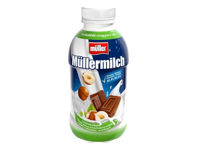 Muller bautura lapte cu ciocolata si alune 400 g