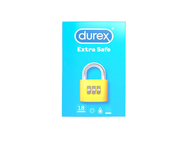 Prezervative Durex Extra Safe, 18 bucati