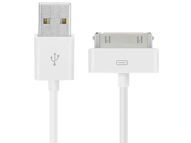 Cablu SmartGSM 1m 30 Pin-USB pentru Apple iPhone