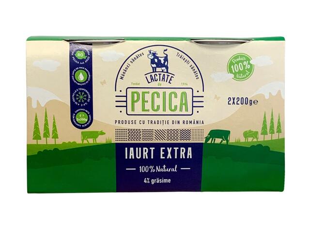 Iaurt natural 4%grasime Helvetika 2X200g