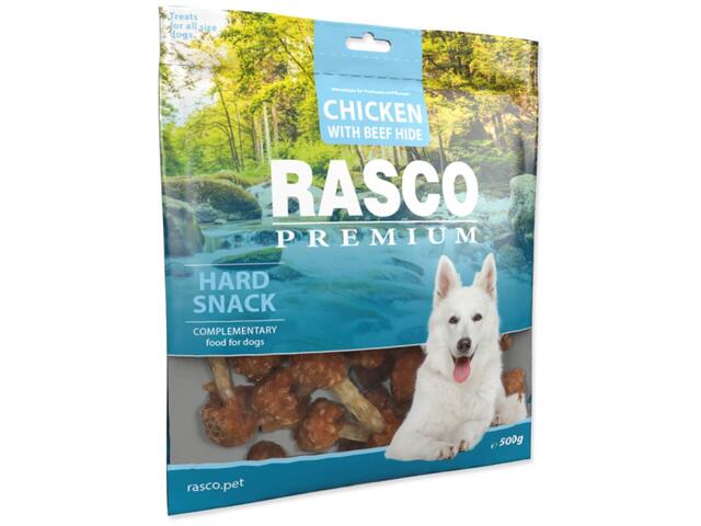 Recompense pentru caini Rasco Ciocanele Pui 500g