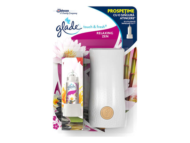 Aparat odorizant casa Glade Microspray RelaxingZen 10 ml