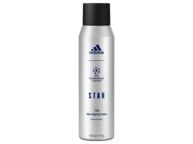 Deodorant Spray Adidas Uefa Champions League Star, 150 ML