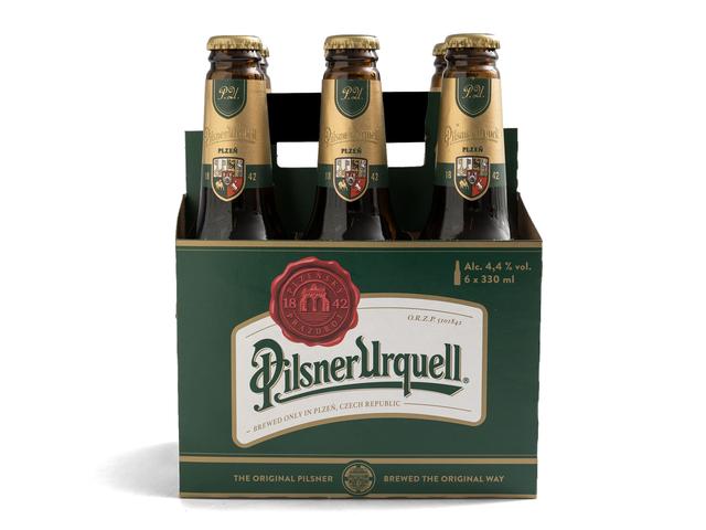 Pilsner Urquell 0.33 L Carton 4X6