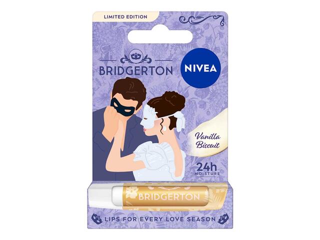 Balsam De Buze Nivea Vanilla Biscuit – Editie Limitata Bridgerton 4.8G