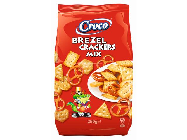 Croco mix brezel crackers 250g