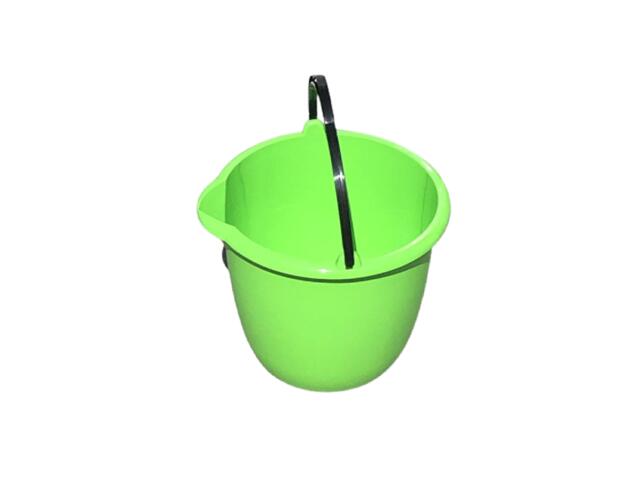 Galeata cu toarta mobila, plastic, 5 L, Verde