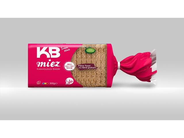 Miez Toast Graham 300 g, KB