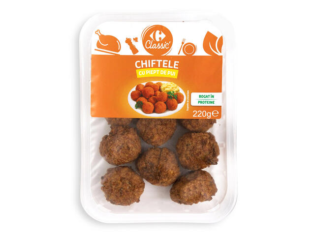 Chiftele Piept Pui 220G Carrefour