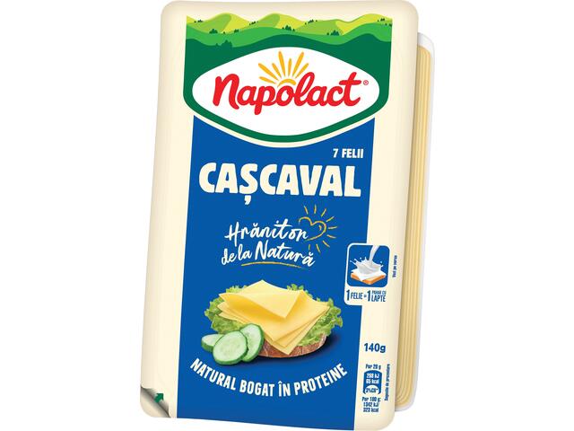 Cascaval felii 140g Napolact