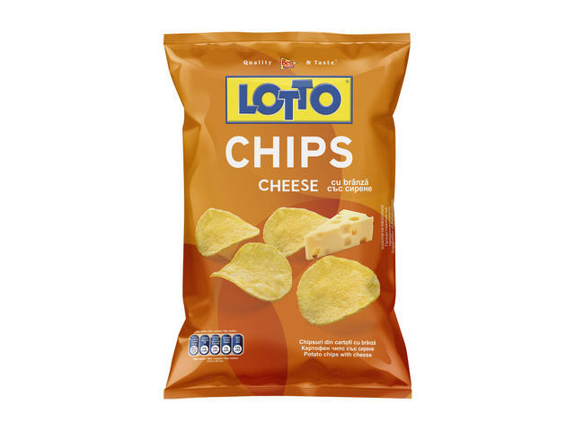 Lotto chips cu branza 100 g